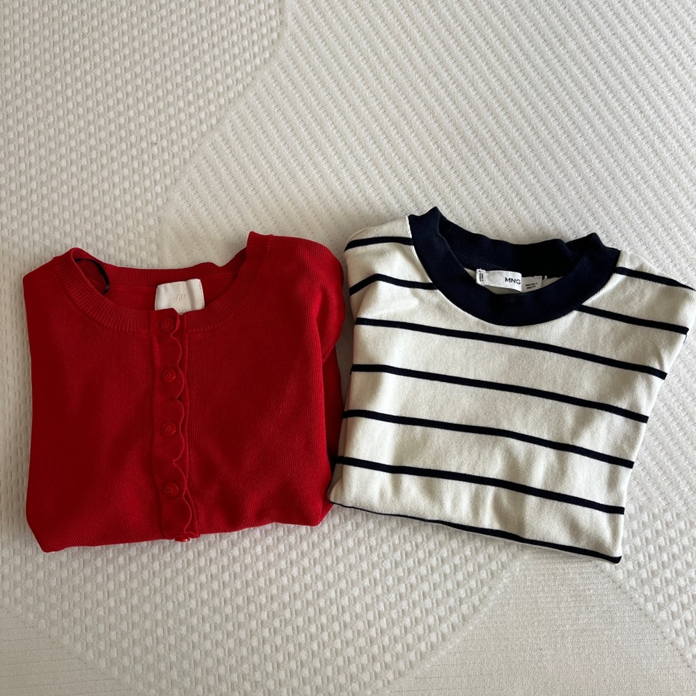 Mango two short-sleeved tops
